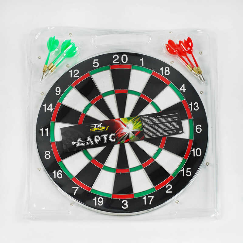 Дартс С 33996 (24) “TK Sport“, з металевою сіткою, розмір 17“, в слюді