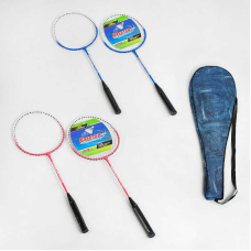 Бадмінтон C 48183 (50) “TK Sport“, 2 кольори, 2 ракетки, у чохлі