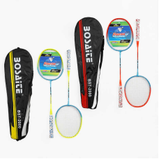 Бадмінтон C 63430 (50)  “TK Sport“, 2 кольори, 2 ракетки, металевий каркас, регульований ремінець, у чохлі