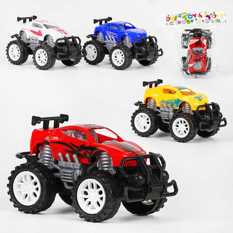 Джип 069-2 (420/2) 4 кольори, інерція, у пакеті, ВИДАЄТЬСЯ ТІЛЬКИ МІКС ВИДІВ