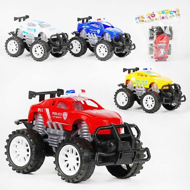 Джип 069-3 (420/2) 4 кольори, інерція, у пакеті, ВИДАЄТЬСЯ ТІЛЬКИ МІКС ВИДІВ