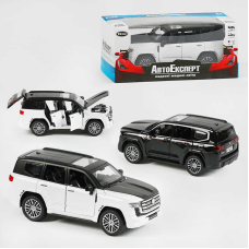 Джип 21497 (48/2) “Авто Експерт“, 2 види, металопластик, 1:32, звук, світло, інерція, рухомі елементи, в коробці