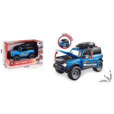 Джип 58025 A (24) інерція, звуки, підсвічування, масштаб 1:18, відкриваються дверцята, в коробці
