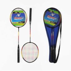 Бадмінтон C 63447 (50) “TK Sport“, 2 кольори, 2 ракетки, металевий каркас, у чохлі