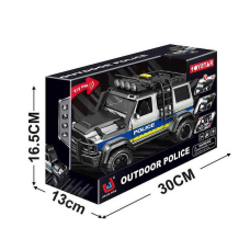 Джип 666-17 Q (24) “Поліція“, звук, підсвічування, інерція, в коробці