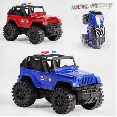 Джип 8088-2 (144/2) “Поліція“, 2 кольори, інерція, в пакеті