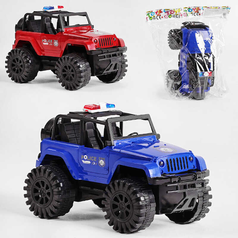 Джип 8088-2 (144/2) “Поліція“, 2 кольори, інерція, в пакеті