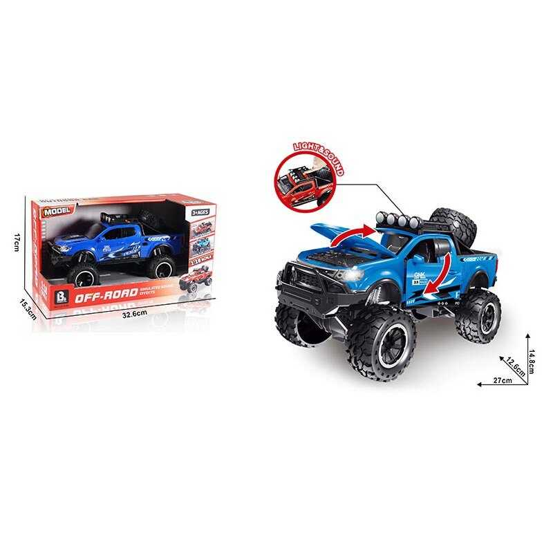 Джип 98064 A (24) інерція, звуки, підсвічування, масштаб 1:18, відкриваються дверцята, в коробці Джип 98064 A (24) інерція, звуки, підсвічування, масштаб 1:18, відкриваються дверцята, в коробці