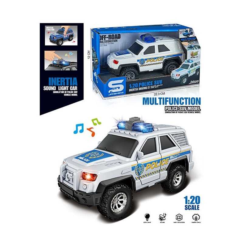 Джип JS 166 C (72/2) звук, підсвітка, масштаб 1:20, інерція, гумові колеса, в коробці