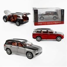 Джип RS-50479 (36/2) “Авто Експерт“, 3 кольори, металопластик, масштаб 1:22, світло, звук, інерція, відчиняються двері, багажник та капот, в коробці, ВИДАЄТЬСЯ ТІЛЬКИ МІКС ВИДІВ