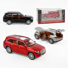 Джип RS-64921 (36) “Авто Експерт“, 3 види, металопластик, масштаб 1:22, світло, звук, інерція, відчиняються двері, багажник та капот, в коробці, ВИДАЄТЬСЯ МІКС ВИДІВ