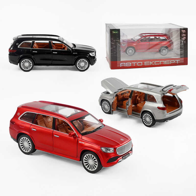 Джип RS-64921 (36) “Авто Експерт“, 3 види, металопластик, масштаб 1:22, світло, звук, інерція, відчиняються двері, багажник та капот, в коробці, ВИДАЄТЬСЯ МІКС ВИДІВ