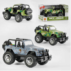 Джип інерційний WY 391 A / WY 391 B (30) 2 види, світло, звук, в коробці