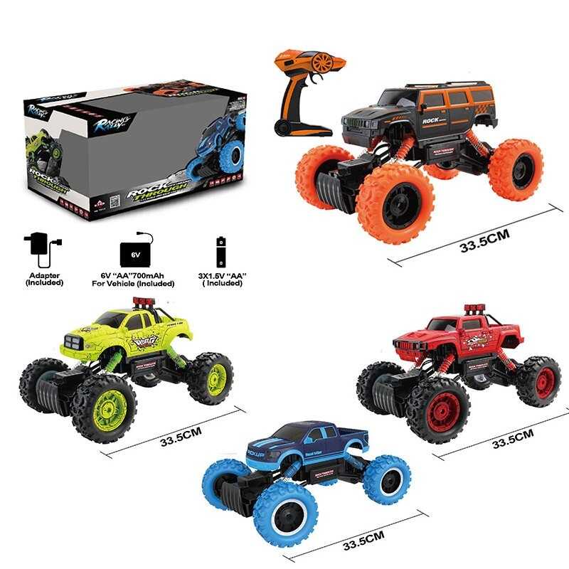 Джип на р/к HB-PY 1401/2/3/4 (8) 4 кольори, акум. 6 V, пульт 2,4 G, масштаб - 1:14, в коробці, ВИДАЄТЬСЯ ТІЛЬКИ МІКС ВИДІВ