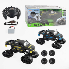 Джип на радіокеруванні 666-734 XA (9) 2 кольори, акумулятор 7.4V, управління 2.4 GHz, 2 пари коліс, в коробці