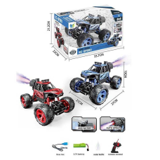 Джип на радіокеруванні DH 666-34 A (18) 2 кольори, парогенератор, підсвічування, амортизація, 4х4, пульт керування, акумулятор 3.7 V, в коробці
