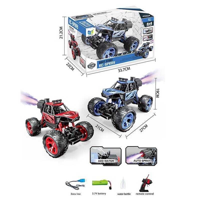 Джип на радіокеруванні DH 666-34 A (18) 2 кольори, парогенератор, підсвічування, амортизація, 4х4, пульт керування, акумулятор 3.7 V, в коробці Джип на радіокеруванні DH 666-34 A (18) 2 кольори, парогенератор, підсвічування, амортизація, 4х4, пульт керування, акумулятор 3.7 V, в коробці