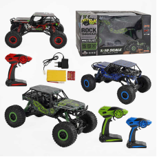 Джип на радіокеруванні HB-P 1001 /02/03 (6) 3 кольори, акумулятор 9.6 V, пульт 2/4 GHz, гумові шини, в коробці, ВИДАЄТЬСЯ ТІЛЬКИ МІКС ВИДІВ