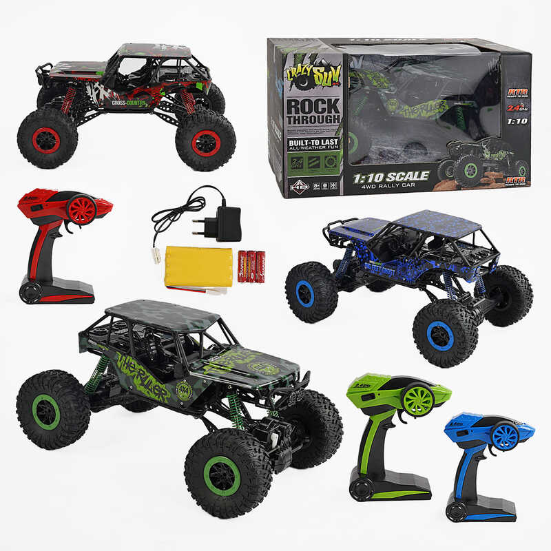 Джип на радіокеруванні HB-P 1001 /02/03 (6) 3 кольори, акумулятор 9.6 V, пульт 2/4 GHz, гумові шини, в коробці, ВИДАЄТЬСЯ ТІЛЬКИ МІКС ВИДІВ Джип на радіокеруванні HB-P 1001 /02/03 (6) 3 кольори, акумулятор 9.6 V, пульт 2/4 GHz, гумові шини, в коробці, ВИДАЄТЬСЯ ТІЛЬКИ МІКС ВИДІВ