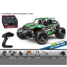 Джип на радіокеруванні HS 18313 (8) акумулятор 7.4 V, USB-кабель, пульт 2.4 G, підсвічування, протиударний корпус, гумові шини, швидкість до 36 км/г, в коробці