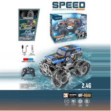 Джип на радіокеруванні XB 1254 (24) 2 види, акум. 3.7V, USB кабель, пульт 2.4 GHz, масштаб 1:16, гумові колеса, водонепроникна, в коробці