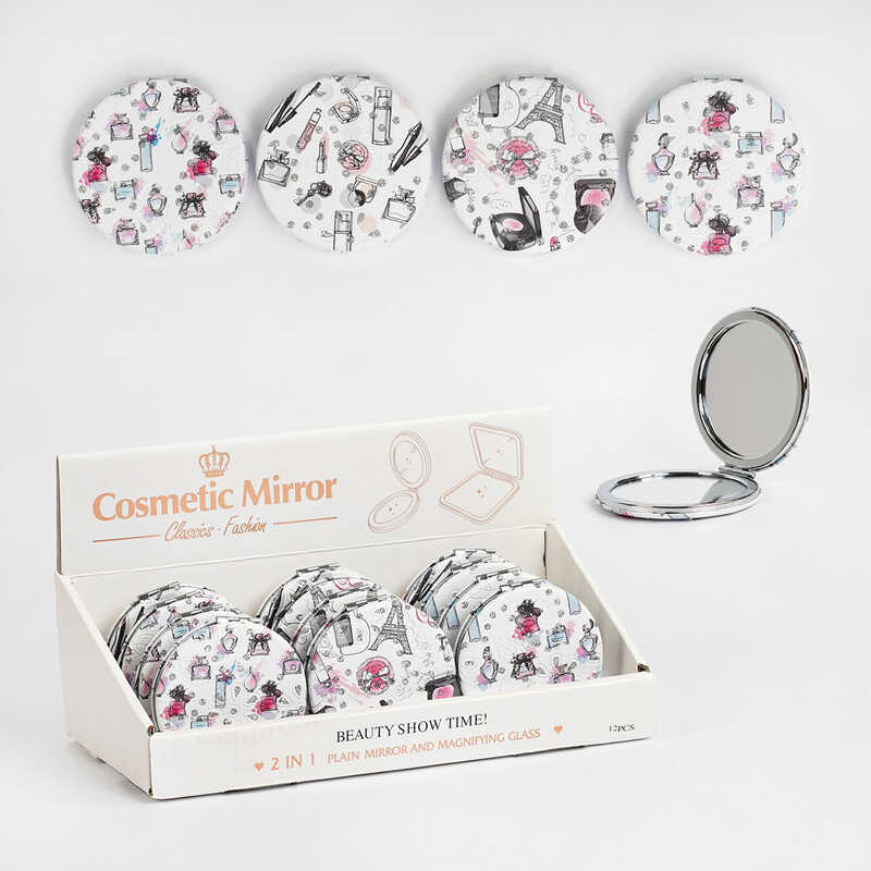 Дзеркальце С 56320 (24) “Краса“, ЦІНА ЗА 12 ШТУК У БЛОЦІ