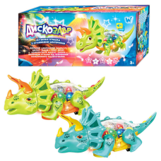 Динозавр 11520 / 76749 (36) “WToys“, 2 кольори, ОЗВУЧУВАННЯ УКРАЇНСЬКОЮ МОВОЮ, рухливі шестерні, рухається, пісня, підсвічування, в коробці