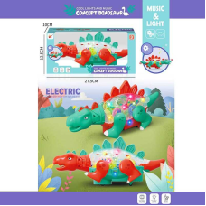 Динозавр 2005 A/B (72/2) 2 види, звук, підсвічування, рухомі шестерні, колесо вільного ходу, в коробці