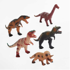 Динозавр CQS 709-6 A (96/2) 5 видів, на батарейках, підсвічування, звуки тварини, ВИДАЄТЬСЯ ТІЛЬКИ МІКС ВИДІВ
