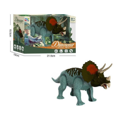 Динозавр D 21 (48/2) гарчить, ходить, рухає головою, довжина 28см, в коробці