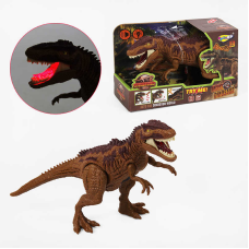 Динозавр NY 081 A (60/2) звук, підсвічування, рухливі кінцівки, в коробці