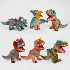 Тварина МН 2189 (18) “Динозавр“, звук, висота 36 см, ВИДАЄТЬСЯ ТІЛЬКИ МІКС ВИДІВ