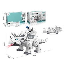 Динозавр на радіокеруванні 911-591 A (4) розміри: 60х23х31 см, акумулятор 7.4V, підсвічування, режим демонстрації, пісні англ мовою, стріляє зарядами з присосками, в коробці