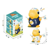 Динозаврик 2323 (108/2) 2 види, музика, підсвічування, колесо вільного ходу, в коробці