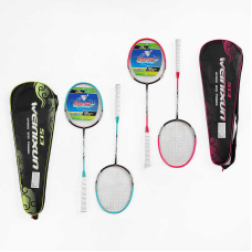Бадмінтон C 70211 (30) “TK Sport“, 2 кольори, 2 ракетки, металевий каркас, в чохлі