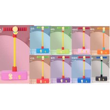 Дитячий джампінг C 67938 (30) підсвічування, пискавка, в пакеті, ВИДАЄТЬСЯ ТІЛЬКИ МІКС ВИДІВ