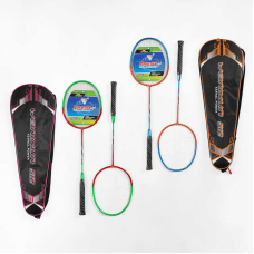 Бадмінтон C 70212 (30) “TK Sport“, 2 кольори, 2 ракетки, металевий каркас, в чохлі
