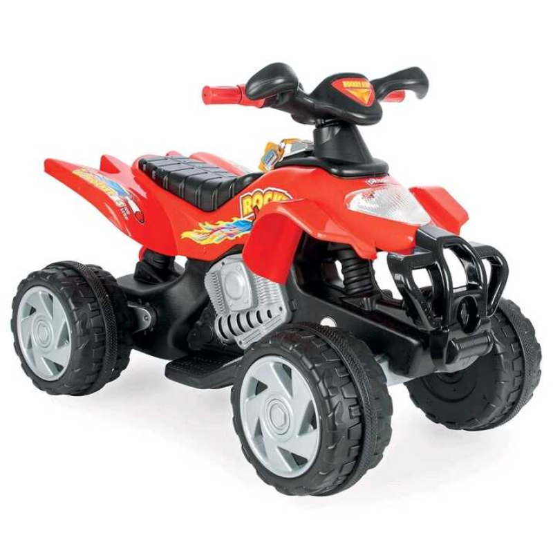 Дитячий електроквадроцикл 05-229 (1) ЧЕРВОНИЙ, акумулятор 6V, “Pilsan“