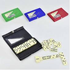 Доміно F 22008 (100) 4 кольори, у м“якому чохлі, ВИДАЄТЬСЯ ТІЛЬКИ МІКС ВИДІВ