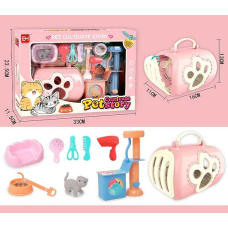 Домашні улюбленці 832-157 (36/2) фігурка улюбленця, переноска, аксесуари, в коробці