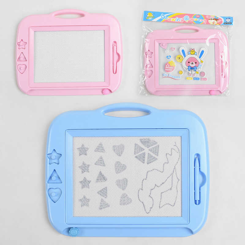 Дощечка для малювання ЧОРНО-БІЛА С 36499 (48) зі штампами, 2 кольори, 1шт, у пакеті