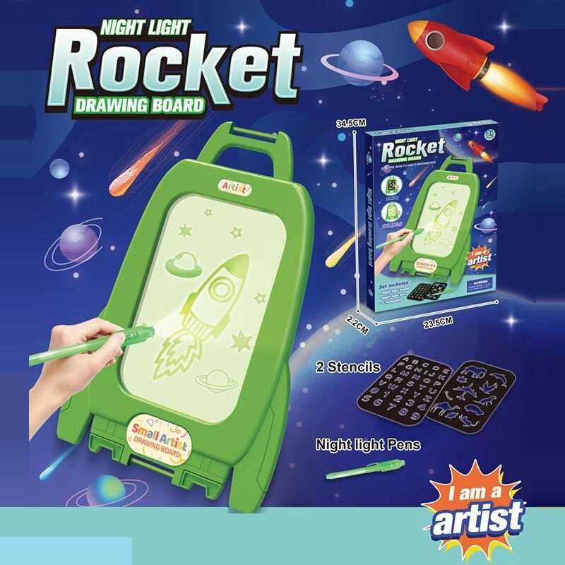 Дошка для малювання D 1238 (120/2) “малюй світлом”, основа для малювання, ручка-ліхтарик, шаблони, в коробці Дошка для малювання D 1238 (120/2) “малюй світлом”, основа для малювання, ручка-ліхтарик, шаблони, в коробці