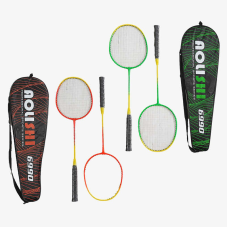 Бадмінтон D 40126 (50) 2 кольори, 2 ракетки, металевий каркас, в чохлі