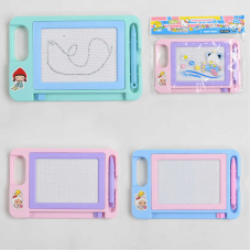 Дошка для малювання ЧОРНО-БІЛА C 36505 (180) 3 кольори, 1шт у пакеті, ВИДАЄТЬСЯ ТІЛЬКИ МІКС ВИДІВ