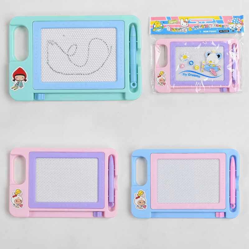 Дошка для малювання ЧОРНО-БІЛА C 36505 (180) 3 кольори, 1шт у пакеті, ВИДАЄТЬСЯ ТІЛЬКИ МІКС ВИДІВ