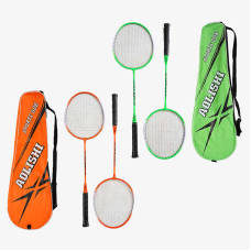 Бадмінтон D 40128 (50) 2 кольори, 2 ракетки, металевий каркас, в чохлі