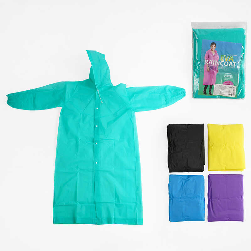 Дощовик C 68740 (100) щільний, на кнопках, еластична манжета, капюшон, у пакеті, ВИДАЄТЬСЯ МІКС ВИДІВ Дощовик C 68740 (100) щільний, на кнопках, еластична манжета, капюшон, у пакеті, ВИДАЄТЬСЯ МІКС ВИДІВ