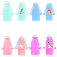 Дощовик дитячий C 68735 (100) щільний, на кнопках, капюшон, зріст 110-120 см, ВИДАЄТЬСЯ МІКС ВИДІВ