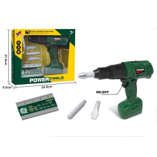 Дриль MX 015 (72/2) 3 насадки, на батарейках, механічний принцип роботи, в коробці