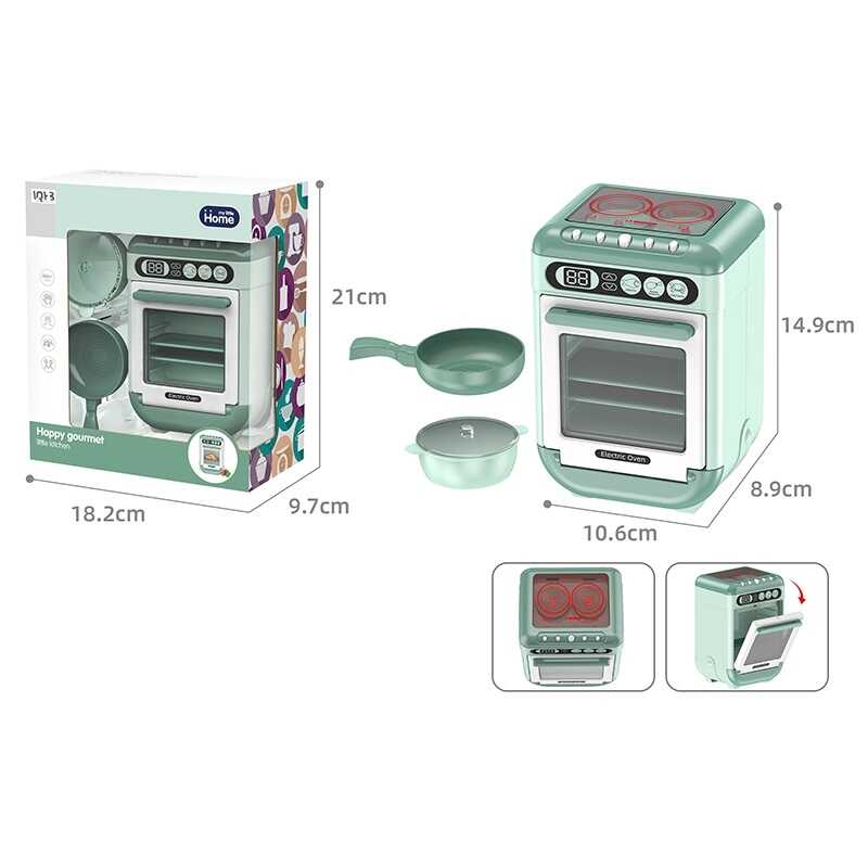 Духова шафа A 2001-2 (72) звуки, підсвічування, рухливі елементи, посуд, в коробці Духова шафа A 2001-2 (72) звуки, підсвічування, рухливі елементи, посуд, в коробці